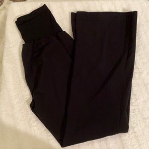 Black Maternity Slack